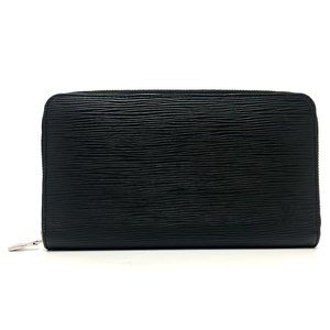 LOUIS VUITTON M63852 Epi Zippy Organizer Round Zipper Long Wallet in Leather,...